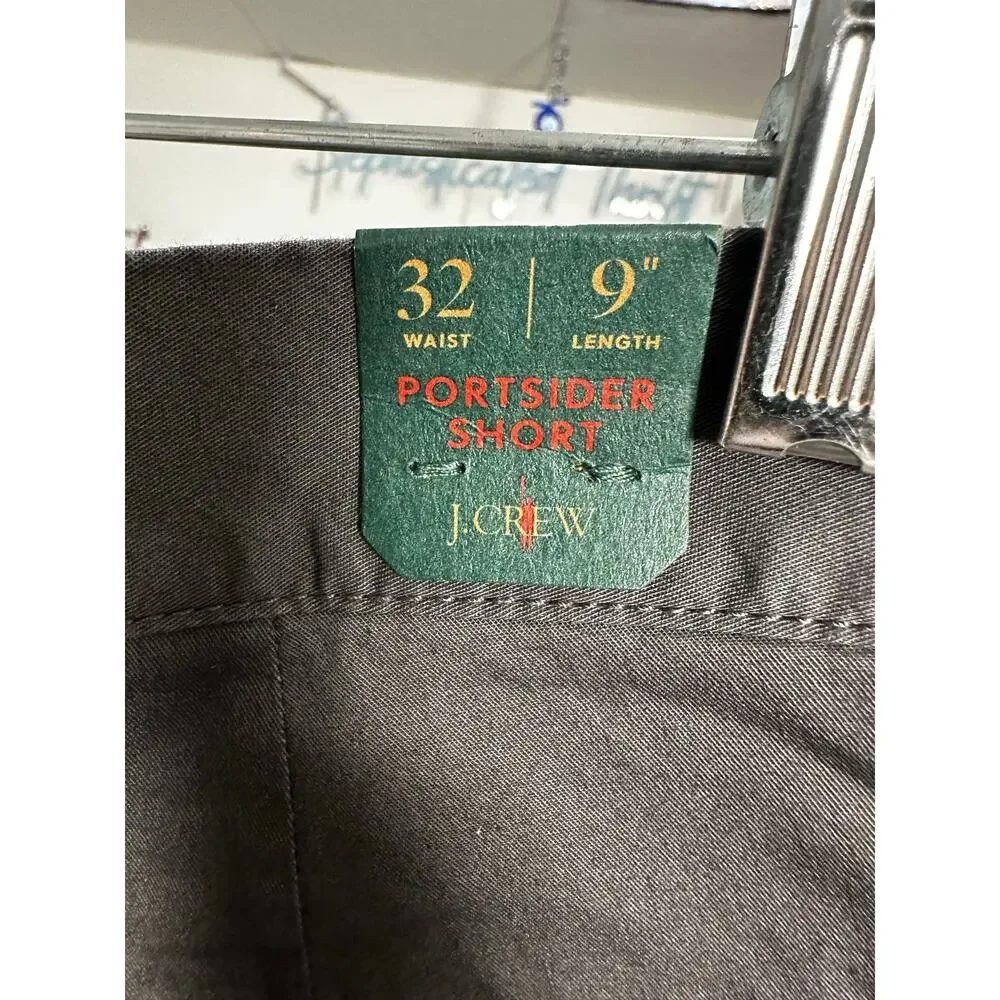 136-Men’s J Crew Shorts 32” with 9” inseam NWT
